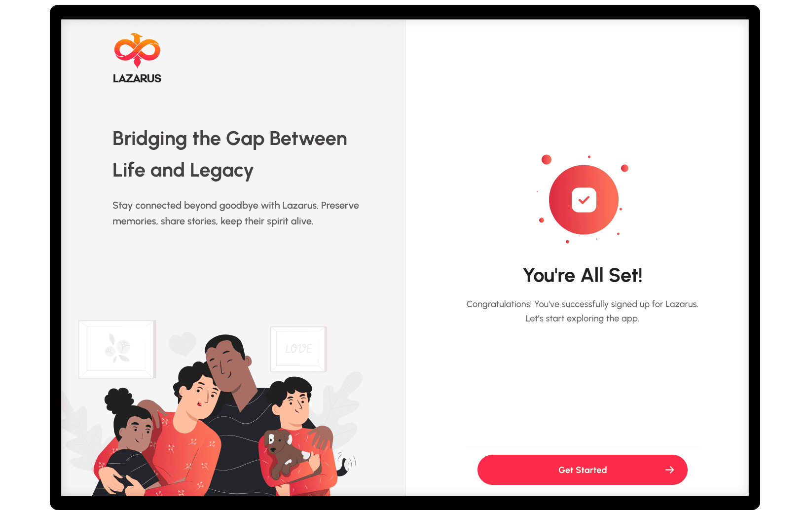 Lazarus Digital Legacy Platform
